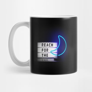 Reach For The Moon NEON Mug